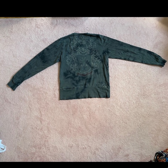 Subscript Long Sleeve Designer Sweatshirt - Picture 4 of 6